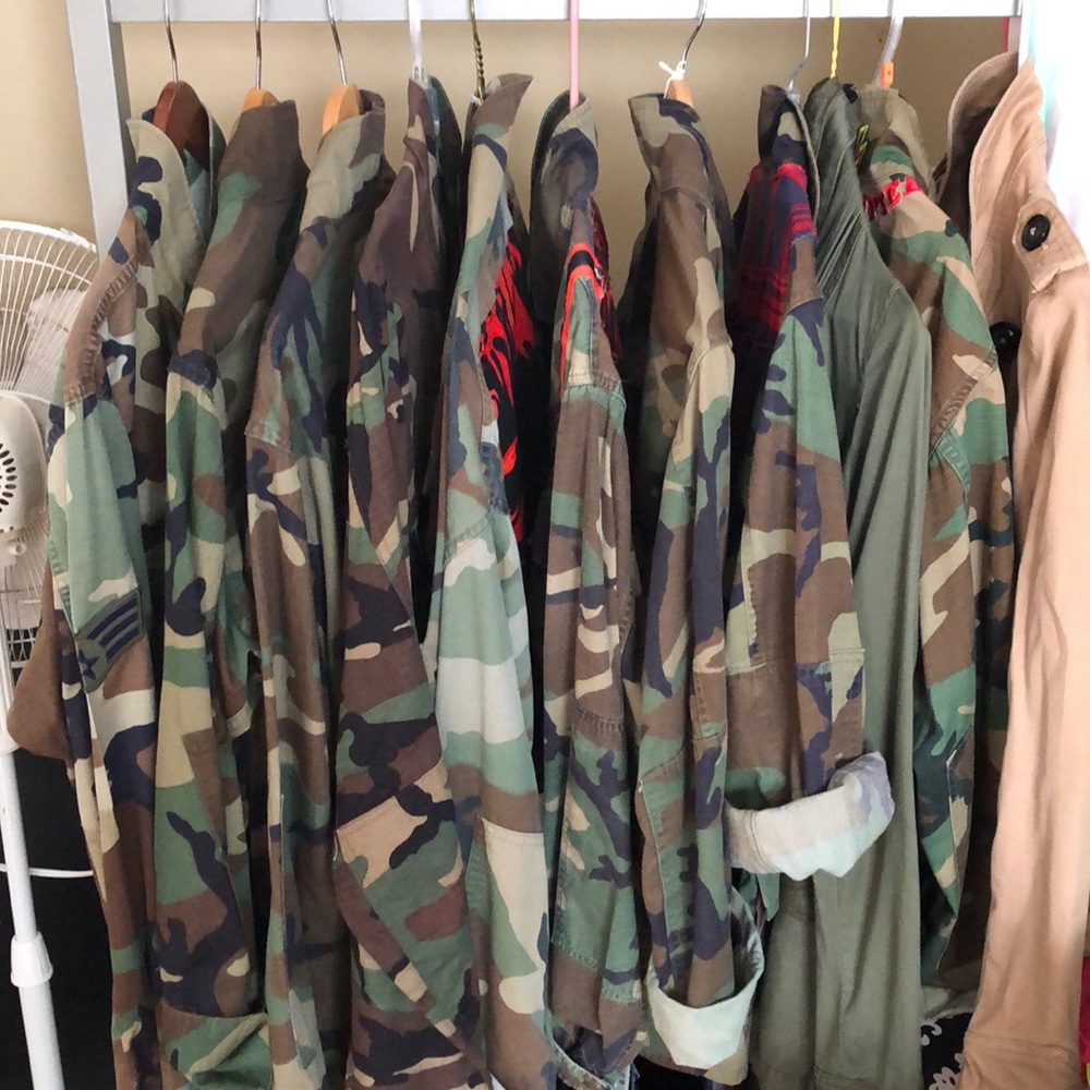 CAMOUFLAGE JACKET